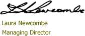 Laura Newcombe, Managing Director of Four Seasons Florist